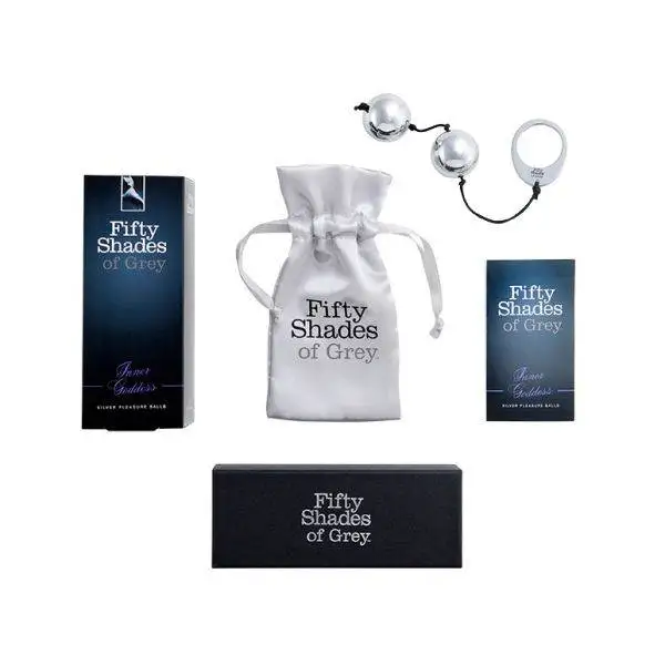 50 Sombras de Grey Bolas Vaginais Metálicas Inner Godess