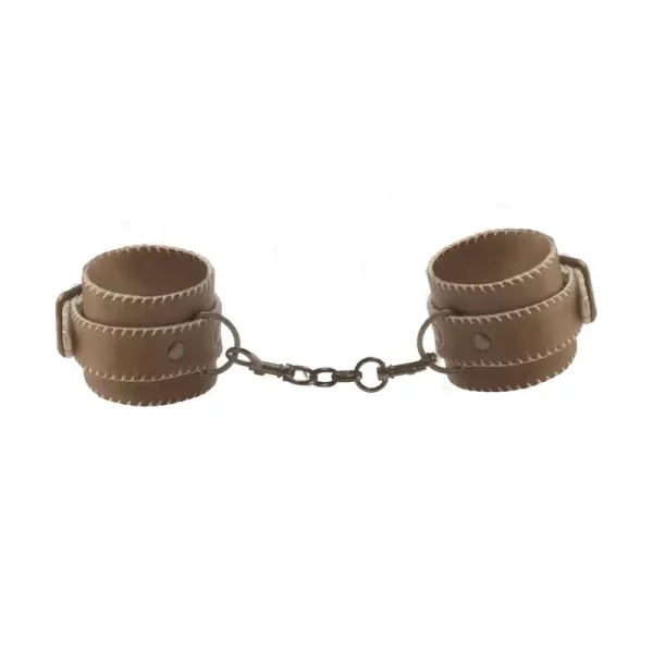 Algemas Couro Premium Bonded Cuffs Ouch!