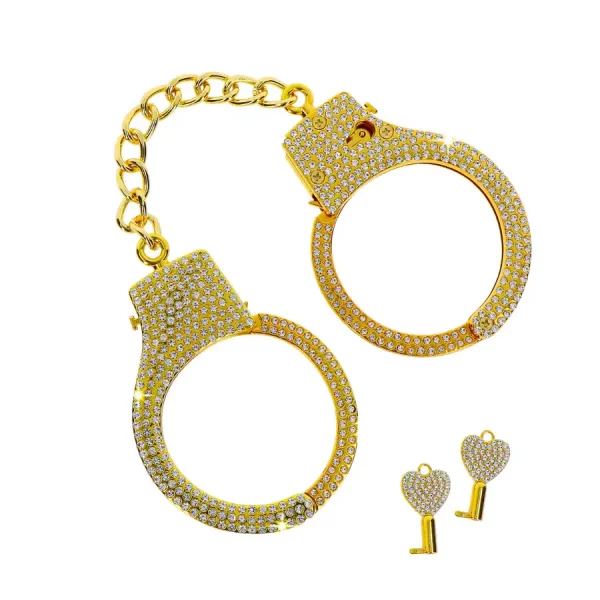 Algemas de Pulsos Diamond Cuffs Gold Taboom Bondage in Luxury