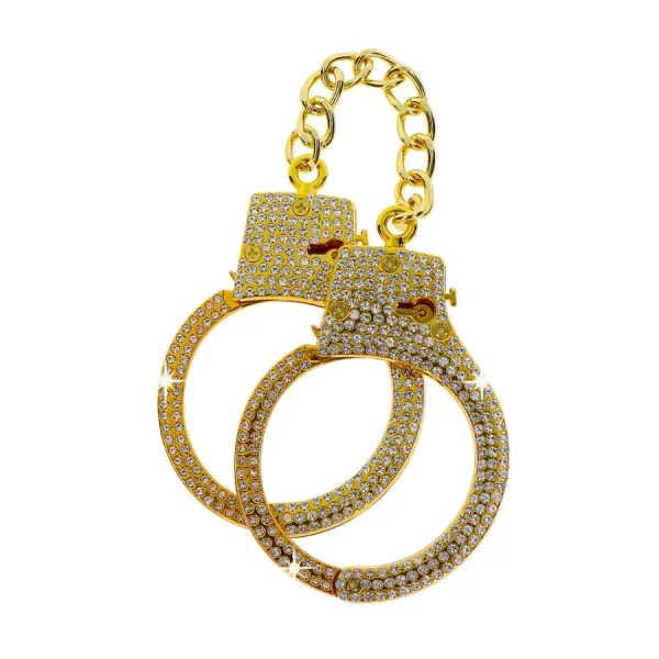 Algemas de Pulsos Diamond Cuffs Gold Taboom Bondage in Luxury