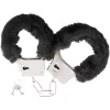 Algemas Metálicas Darkness com Peluche Preto