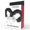 Algemas Metálicas Darkness com Peluche Preto