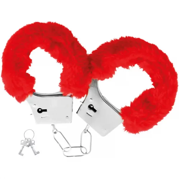 Algemas Metálicas Darkness com Peluche Vermelho