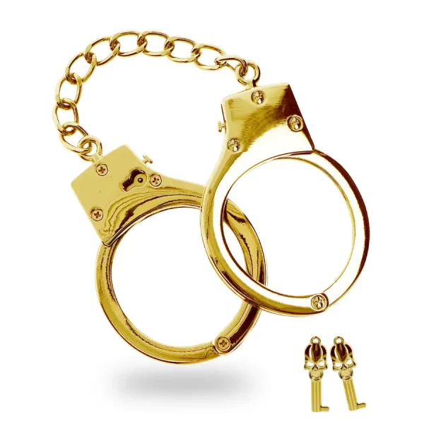 Algemas Metálicas Douradas Taboom Bondage in Luxury