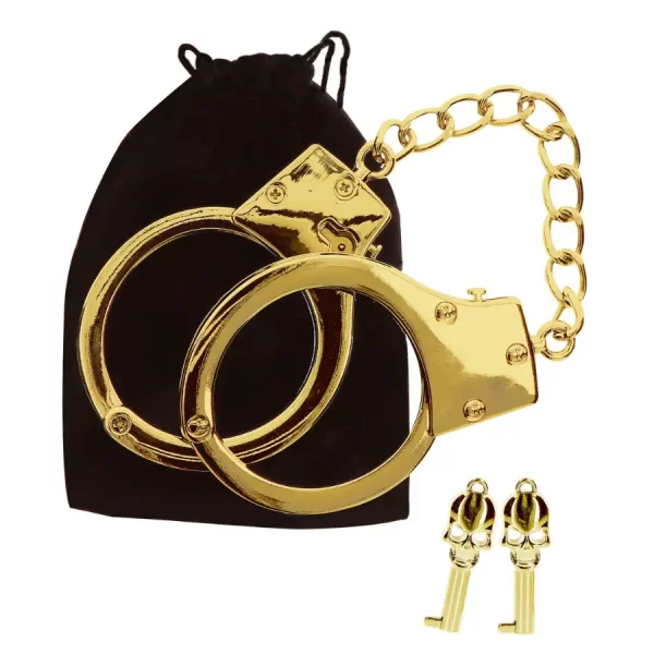 Algemas Metálicas Douradas Taboom Bondage in Luxury