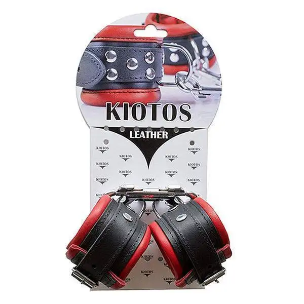 Algemas para Pulsos Kiotos Pretas e Vermelhas