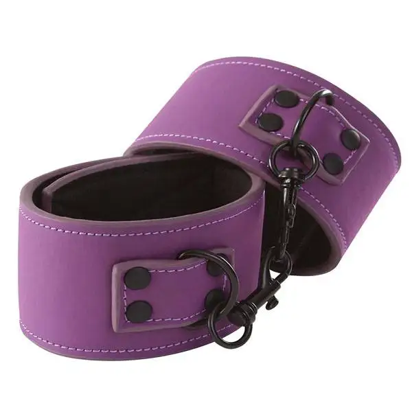 Algemas para Tornozelos Lust Bondage Series Roxo