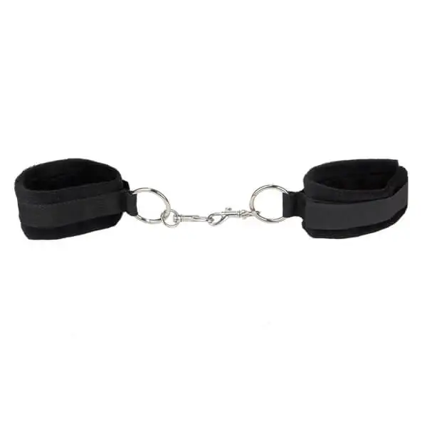 Algemas Soft Cuffs Ouch! Preto
