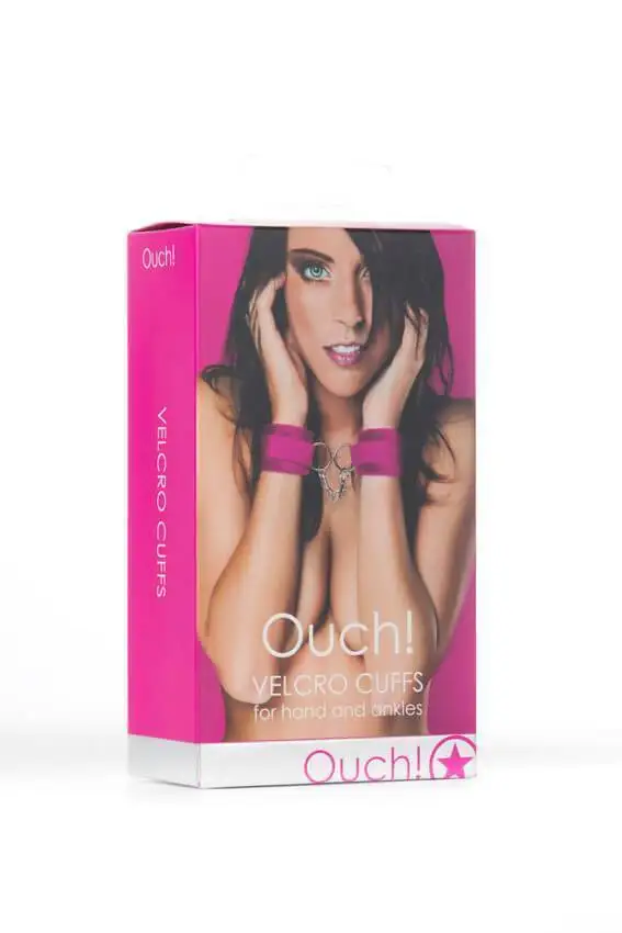 Algemas Soft Cuffs Ouch! Rosa