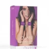 Algemas Soft Cuffs Ouch! Roxo