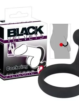 Anel Black Velvets Preto
