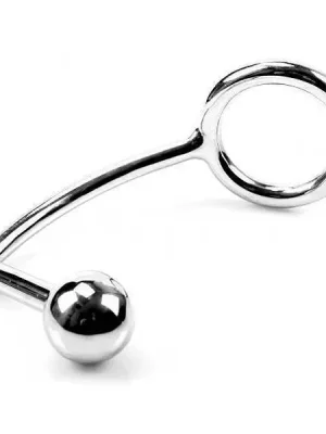 Anel com Bola Anal em Aço Inox Kiotos