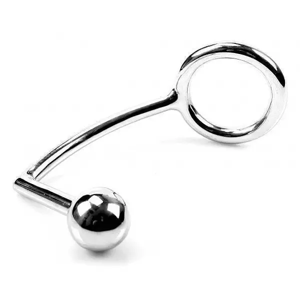 Anel com Bola Anal em Aço Inox Kiotos
