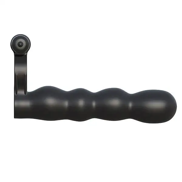 Anel com Dildo Fantasy C-Ringz Dupla Penetração Preto