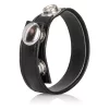 Anel em Couro Calexotics 3-Snap Ring