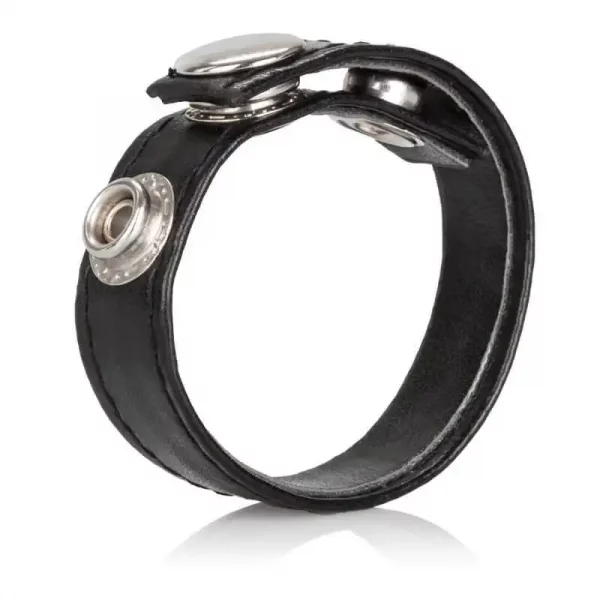 Anel em Couro Calexotics 3-Snap Ring