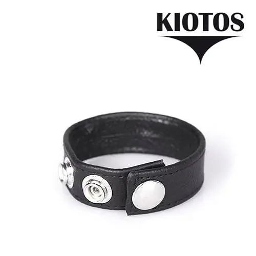 Anel em Couro Plain Cock & Ball Strap Kiotos - Estreito