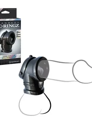 Anel Fantasy C-Ringz Cock Pipe with Ball-Stretcher Preto
