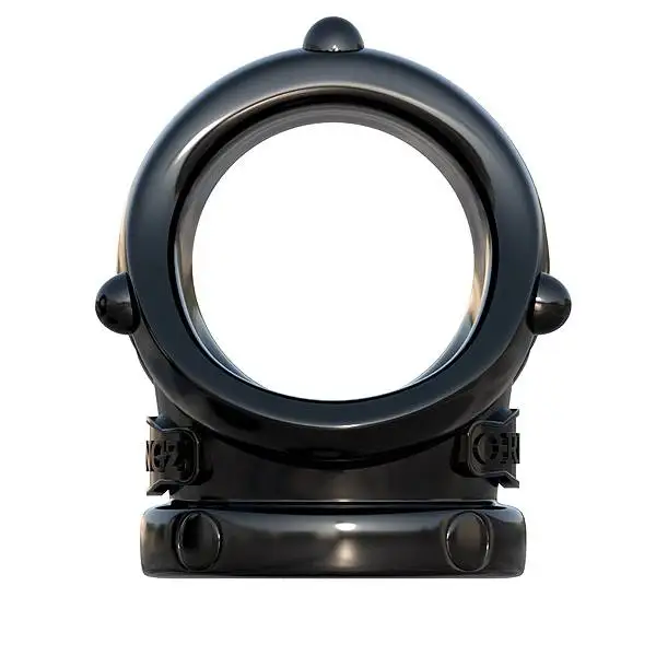 Anel Fantasy C-Ringz Rock Hard Cock Pipe Preto