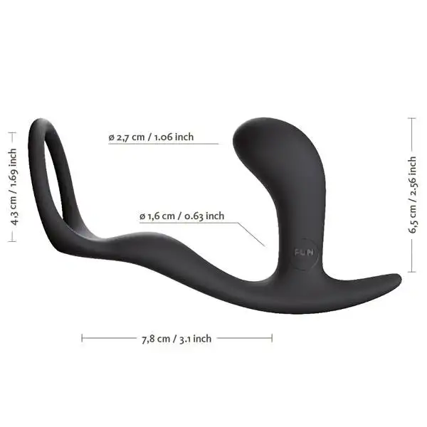 Anel Fun Factory Bootie Ring Antracite