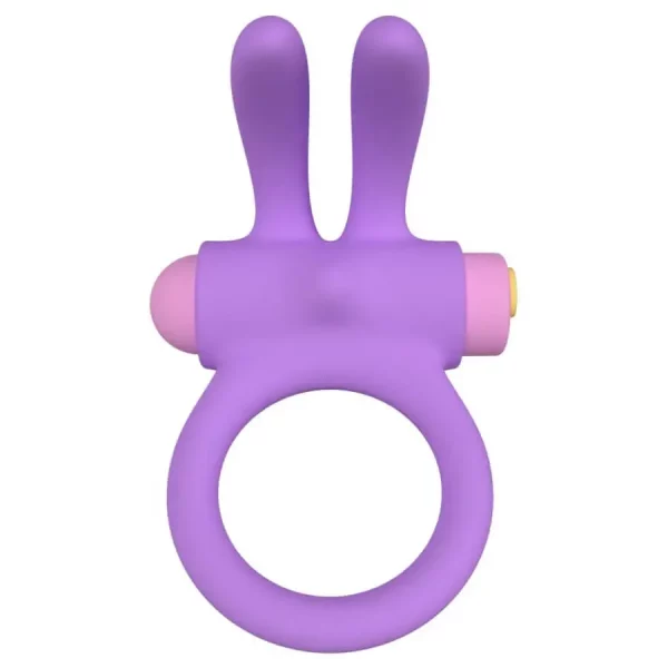 Anel Peniano Vibratório com Comando Riny Lilás