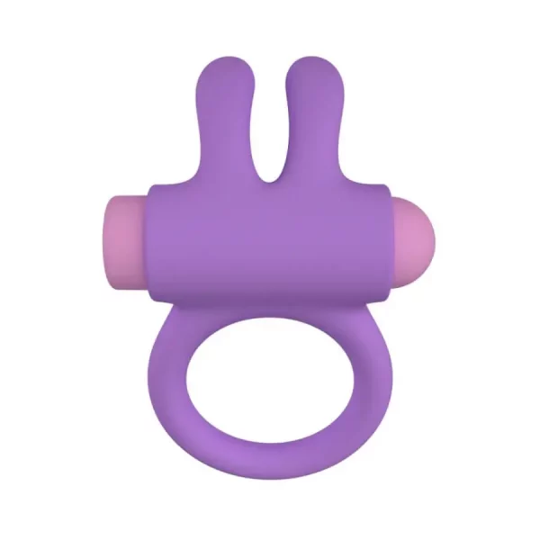 Anel Peniano Vibratório com Comando Riny Lilás