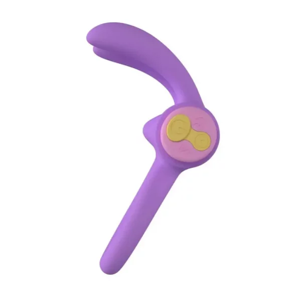 Anel Peniano Vibratório com Comando Riny Lilás