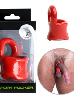 Anel Sport Fucker Baller Ring Vermelho