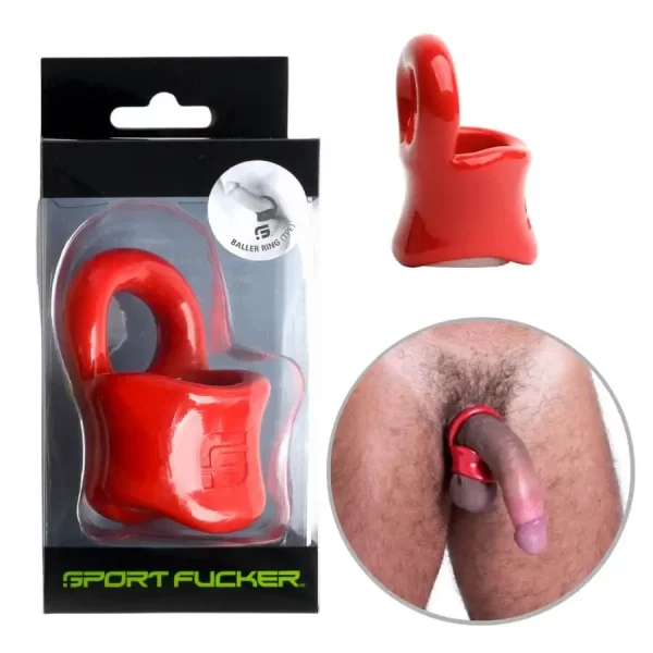 Anel Sport Fucker Baller Ring Vermelho