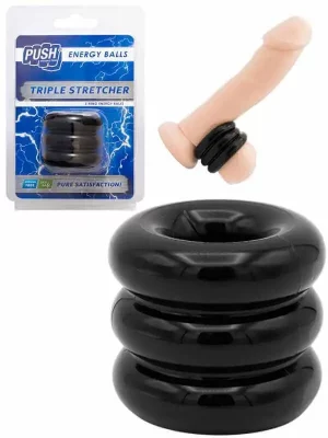 Anel Triple Stretcher Energy Balls