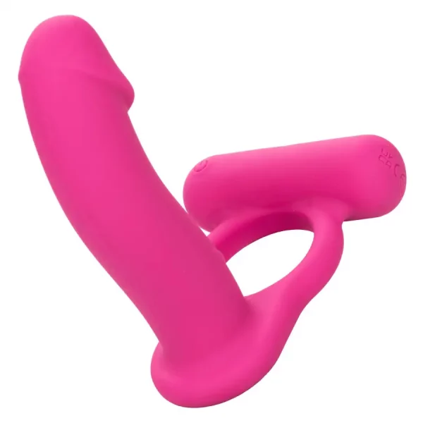 Anel Vibratório com Dildo Double Diver