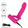 Anel Vibratório com Dildo Double Diver
