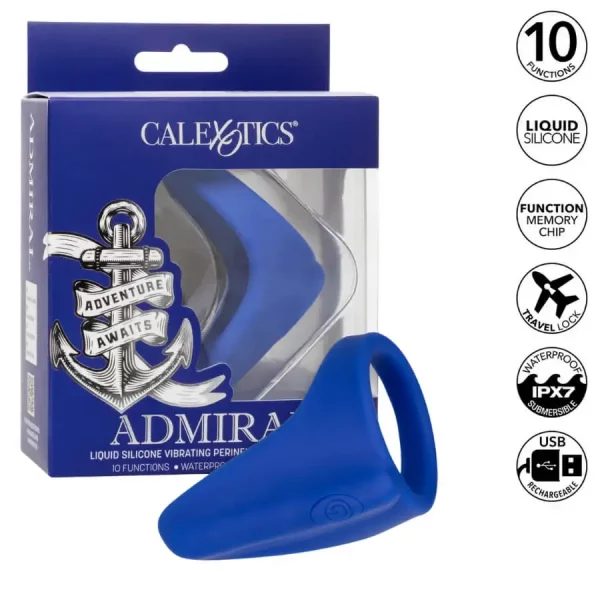 Anel Vibratório Perineum Massager Admiral