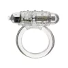 Anel Vibratório Ultra Soft Cock Ring Transparente