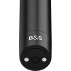 Bala Vibratória Kernex Black&Silver