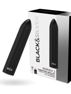 Bala Vibratória Kernex Black&Silver