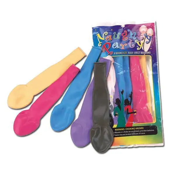 Balões Coloridos Pénis