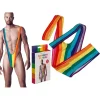 Body Masculino Rainbow Mankini