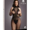 Bodystocking Combo Lace Pattern Le Désir By Shots Tamanho Grande