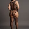 Bodystocking Fish and Fence-Net Le Désir by Shots Tamanho Grande