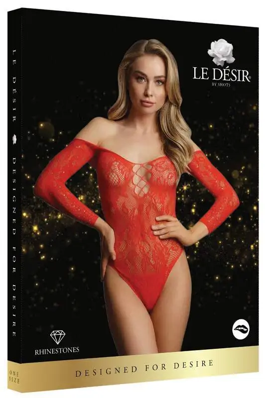 Bodysuit Wonder Rhinestone Le Désir by Shots