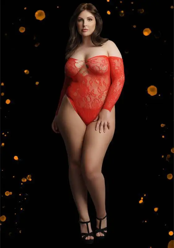 Bodysuit Wonder Rhinestone Le Désir by Shots Tamanho Grande