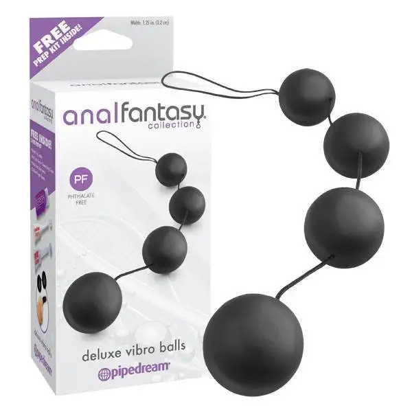 Bolas Anais Deluxe Vibro Balls Fantasy Pretas