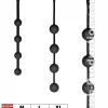 Bolas Anais em Silicone Push Monster L