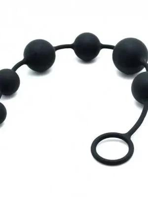 Bolas Anais em Silicone Rimba Pretas