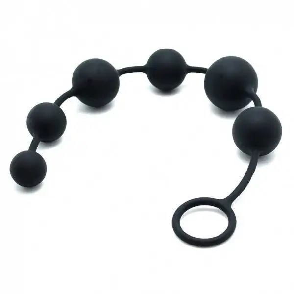 Bolas Anais em Silicone Rimba Pretas