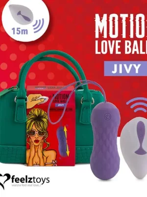 Bolas Vaginais com Vibração e Movimento Jivy Motion Love Balls