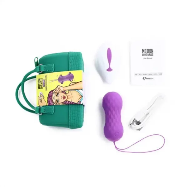 Bolas Vaginais com Vibração e Rotação Twisty Motion Love Balls