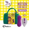 Bolas Vaginais com Vibração e Rotação Twisty Motion Love Balls