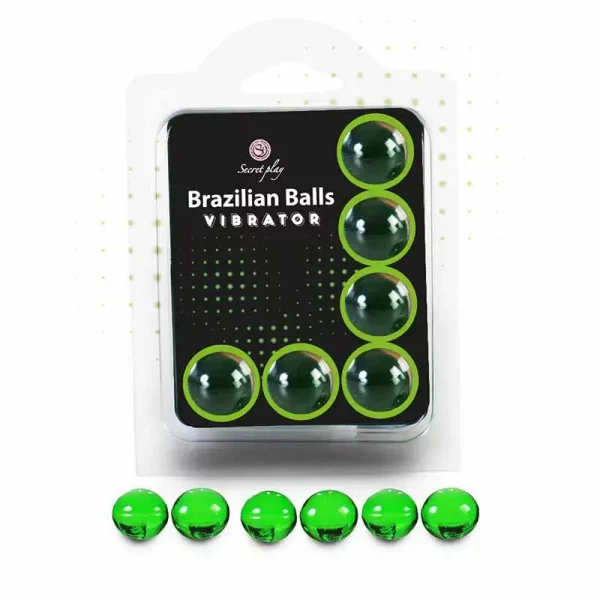Bolinhas Brazilian Balls Vibrator 6 Un.